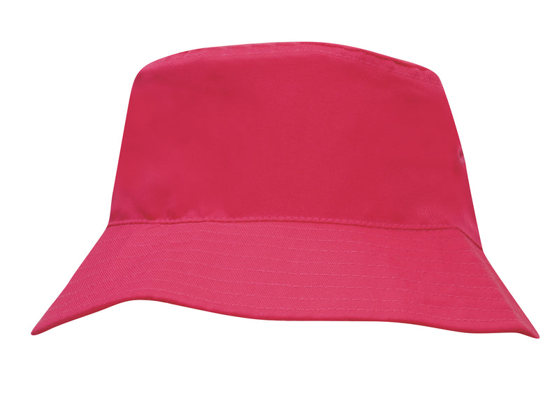Headwear Breathable Poly Twill Childs Bucket Hat - 3940
