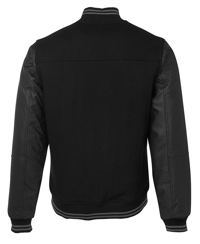 JB's Wear-Art Leather Baseball Jacket-3BLJ