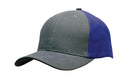 Headwear-Brushed Heavy Cotton Contrast Cap-4001