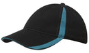Headwear-Brushed Heavy Cotton with Inserts on the Peak & Crown-4014
