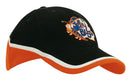 Headwear-Brushed Heavy Cotton Tri-Coloured Cap-4026