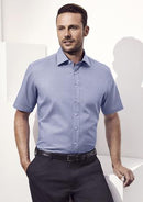 Biz Corporates Mens Hudson Short Sleeve Shirt 40322 - Star Uniforms Australia