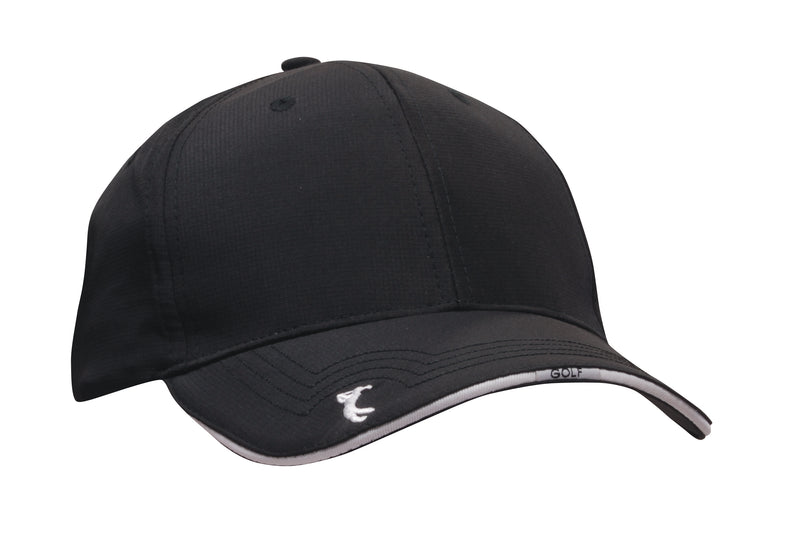 Headwear-Sports Ripstop with Peak Embroidery - 4043