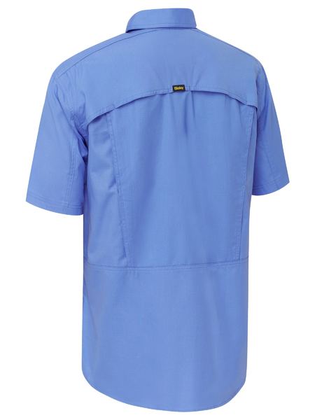 Bisley Mens X Airflow™ Ripstop Work Shirt Short Sleeve-BS1414