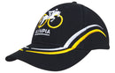 Headwear-Brushed Heavy Cotton with Curved Embroidery on Crown and Peak-4075