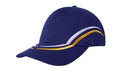 Headwear-Brushed Heavy Cotton with Curved Embroidery on Crown and Peak-4075