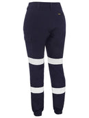 Bisley-Women's Taped Cotton Cargo Cuffed Pants-BPL6028T