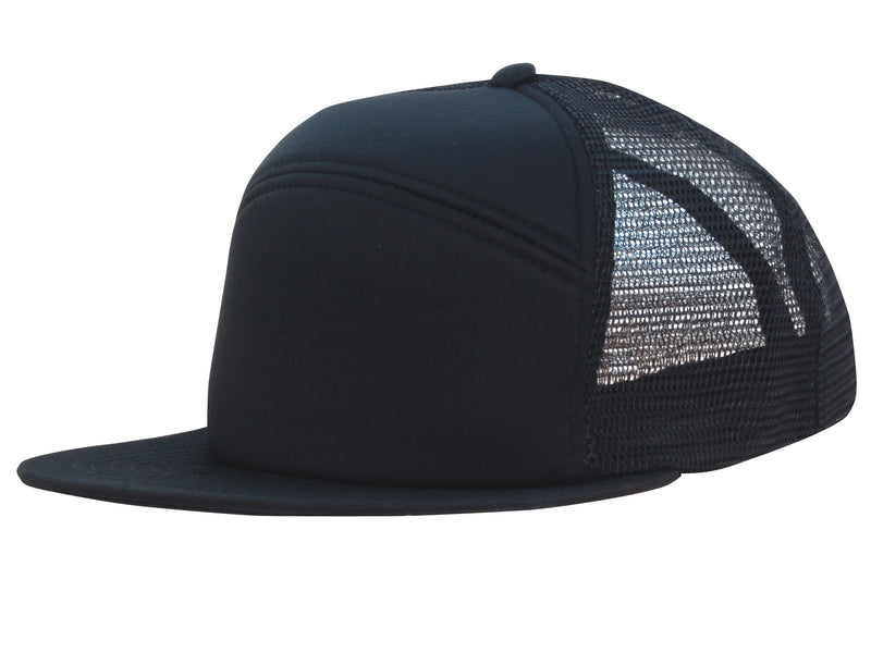 Headwear Foam Front A Frame Cap with Mesh Back - 4159