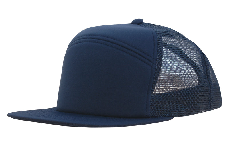 Headwear Foam Front A Frame Cap with Mesh Back - 4159