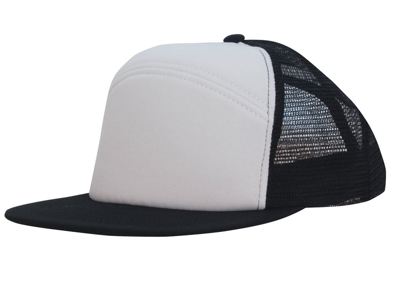 Headwear Foam Front A Frame Cap with Mesh Back - 4159