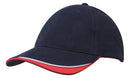 Headwear-Brushed Heavy Cotton with Indented Peak-4167