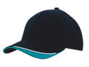 Headwear-Brushed Heavy Cotton with Indented Peak-4167