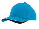 Headwear-Brushed Heavy Cotton with Indented Peak-4167