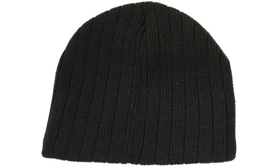 Headwear-Cable Knit Beanie - Toque Cap -4189