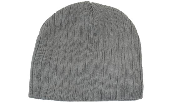 Headwear-Cable Knit Beanie - Toque Cap -4189