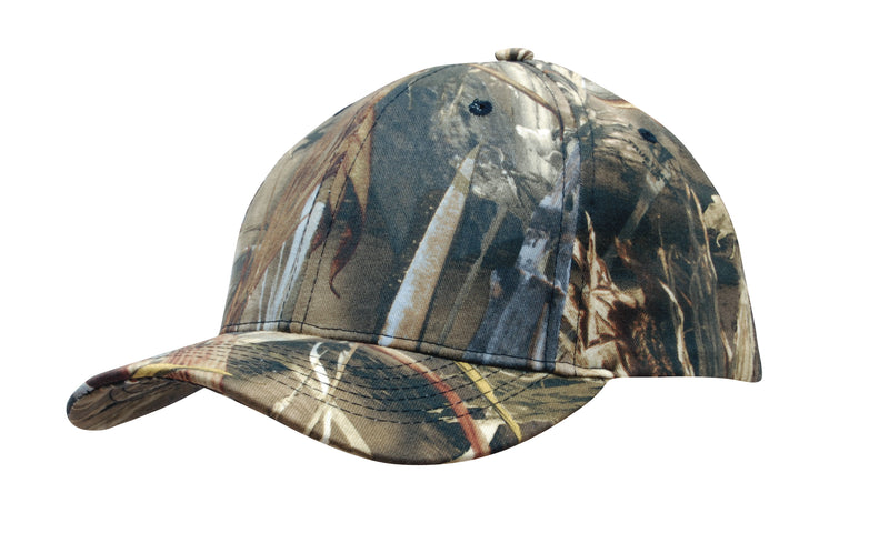 Headwear-True Timber Camouflage 6 Panel Cap-4197