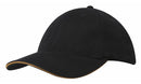 Headwear Brushed Heavy Cotton with Sandwich Trim-4210