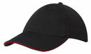 Headwear Brushed Heavy Cotton with Sandwich Trim-4210