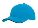 Headwear Brushed Heavy Cotton with Sandwich Trim-4210