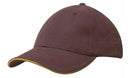 Headwear Brushed Heavy Cotton with Sandwich Trim-4210