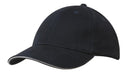 Headwear Brushed Heavy Cotton with Sandwich Trim-4210