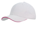 Headwear Brushed Heavy Cotton with Sandwich Trim-4210