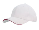 Headwear Brushed Heavy Cotton with Sandwich Trim-4210
