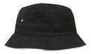 Headwear Brushed Sports Twill Bucket Hat-4223