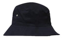 Headwear Brushed Sports Twill Bucket Hat-4223