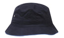 Headwear Brushed Sports Twill Bucket Hat-4223