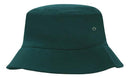 Headwear Brushed Sports Twill Bucket Hat-4223