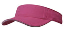 Headwear-Brushed Heavy Cotton Visor Cap-4230