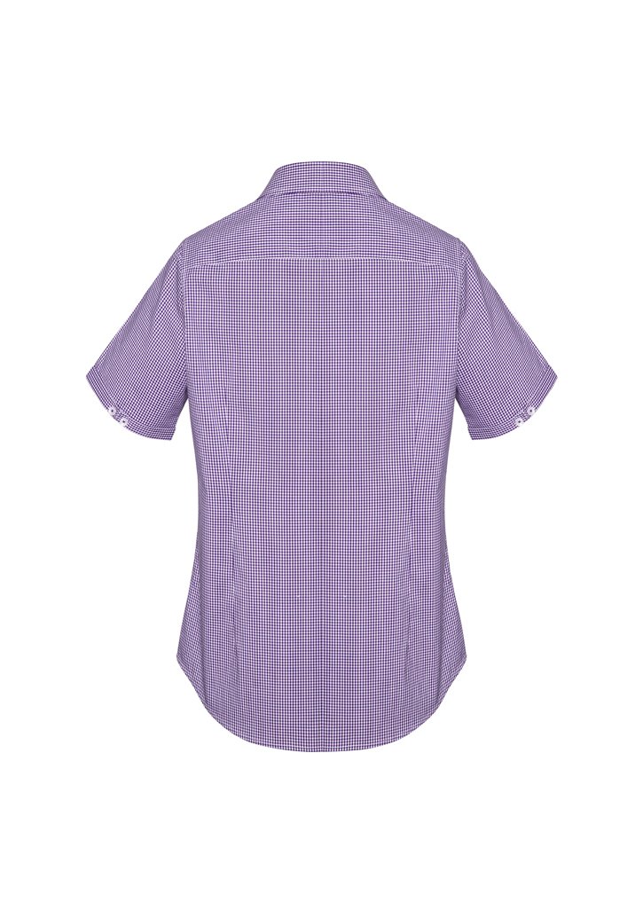 Biz Corporates Womens Newport Short Sleeve Shirt 42512 - Star Uniforms Australia