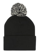 Headwear-Acrylic Beanie with Pom Pom-4256