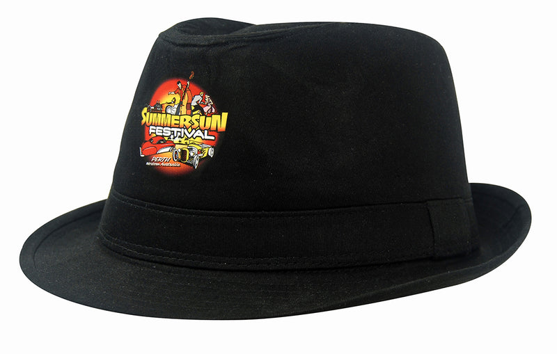 Headwear Fedora Cotton Twill Hat - 4279