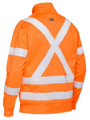 Bisley X Taped Hi Vis 1/4 Zip Pullover-BK6814XT