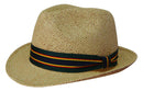 Headwear Fedora Style String Straw - 4287