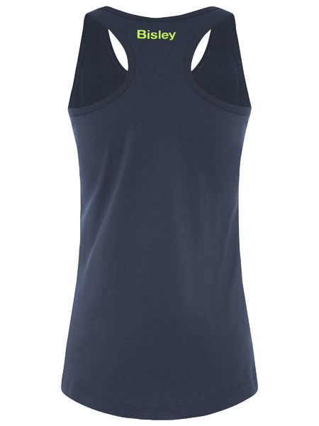 Bisley Women's Cotton Logo Singlet - BKSL063