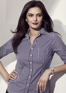 Biz Corporate Womens Springfield 3/4 Sleeve Shirt 43411 - Star Uniforms Australia