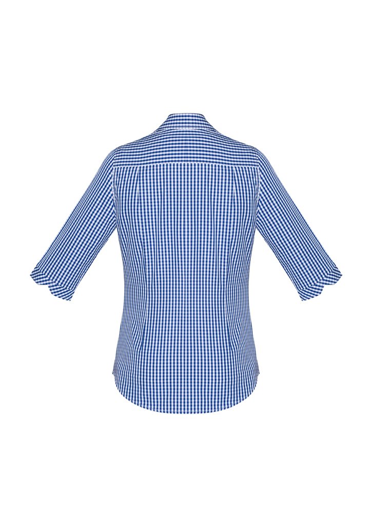 Biz Corporate Womens Springfield 3/4 Sleeve Shirt 43411 - Star Uniforms Australia