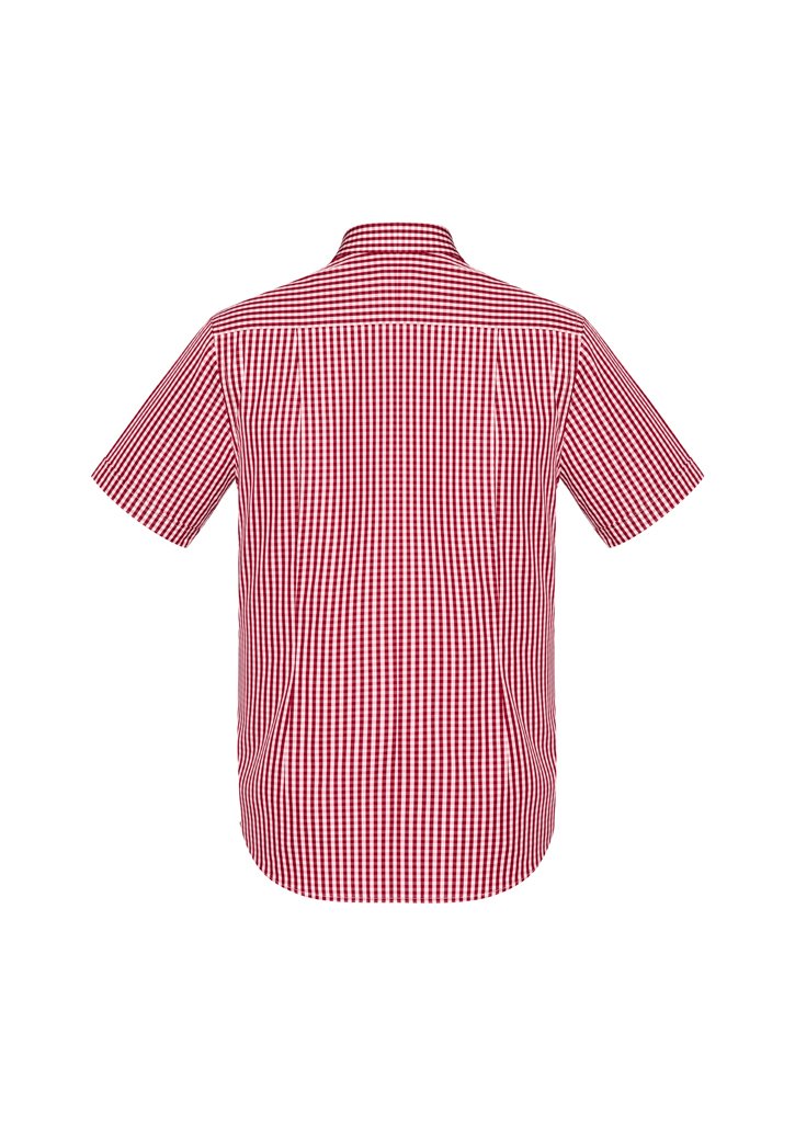 Biz Corporate Mens Springfield Short Sleeve Shirt 43422 - Star Uniforms Australia