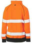 Bisley Womens Taped Hi Vis Fleece Jumper-BKL6818T