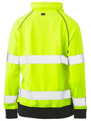 Bisley Womens Taped Hi Vis Fleece Jumper-BKL6818T
