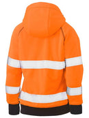 Bisley Womens Taped Hi Vis Fleece Hoodie-BKL6819T