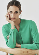 Biz Corporate Womens Juliette Plain Blouse  44210