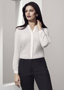 Biz Corporate Womens Juliette Plain Blouse  44210 - Star Uniforms Australia