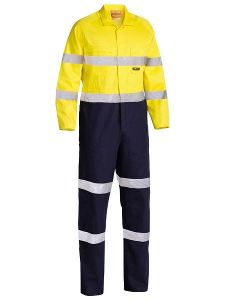 Bisley Taped Hi Vis Drill Coverall -BC6357T