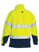 Bisley Taped Hi Vis Fleece Pullover With Sherpa Lining-BK6987T