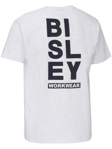Bisley-Cotton Vertical Logo Tee-BKT091