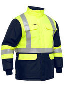 Bisley - X Taped Two Tone Hi Vis Freezer Jacket-BJ6450T